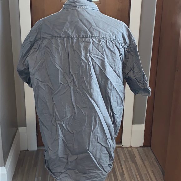 Military button down short sleeved shirt - Picture 3 of 3